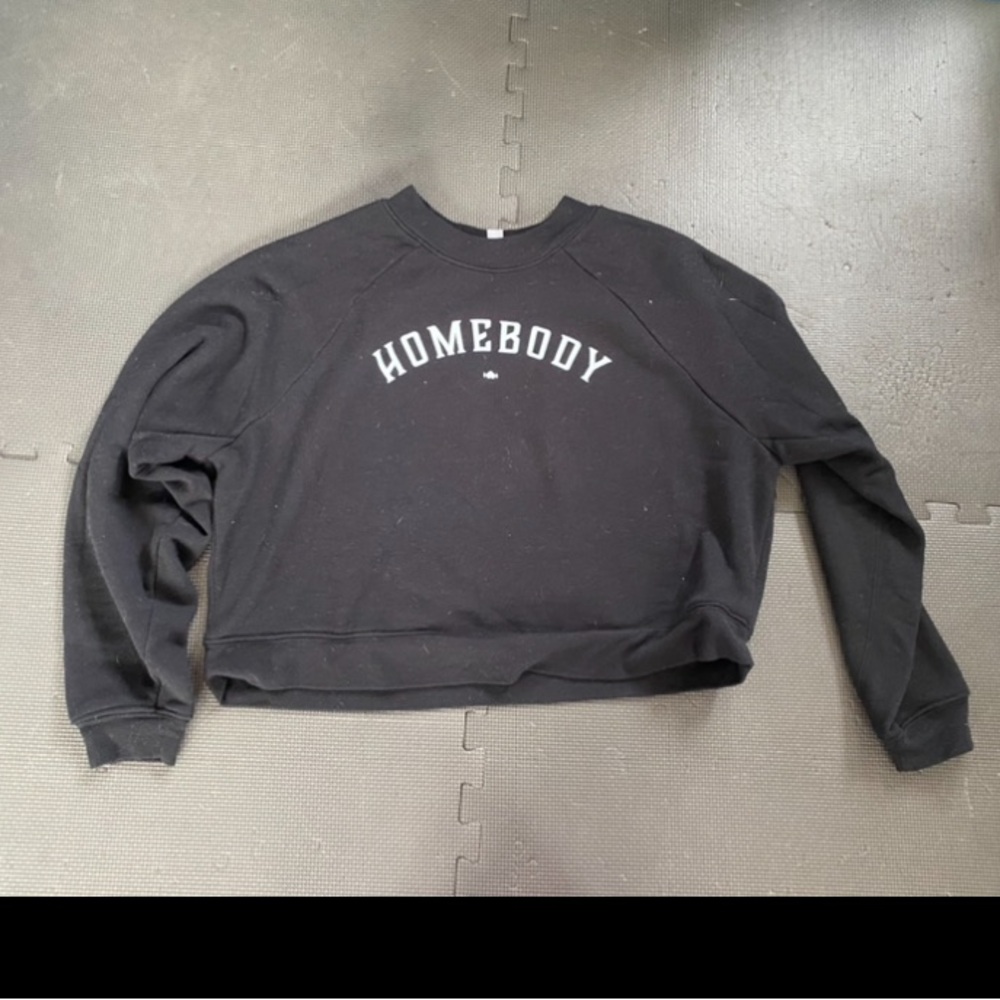 Wodbottom crop sweatshirt, M